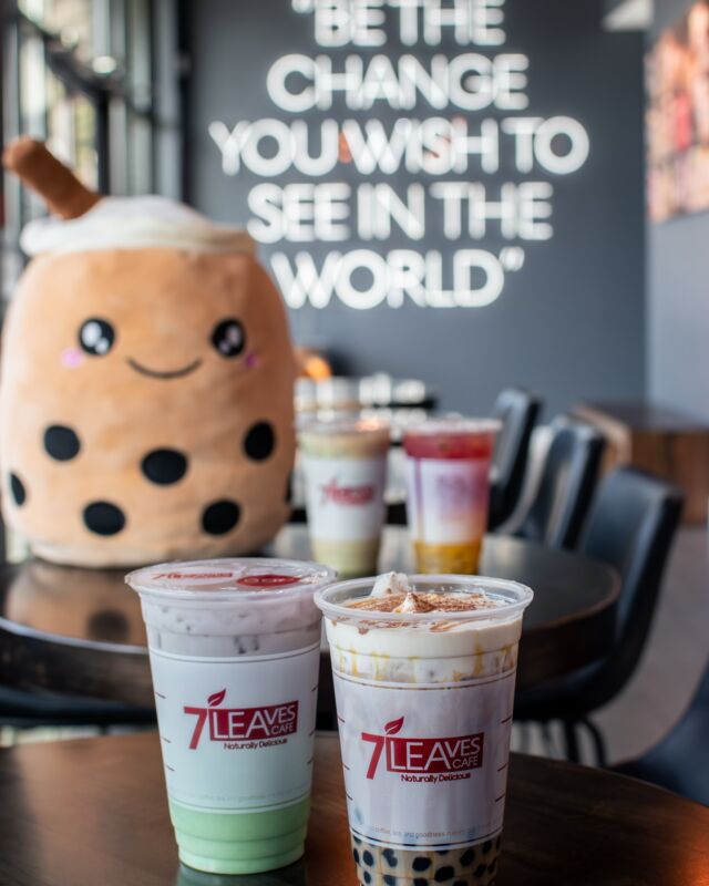 Shhh, revealing @7leavescafega secret menu (items that aren’t on the menu!) 🔖 Bookmark this post for your next order 👉 Download the 7Leaves app and use my referral code 75449 to earn 🍃 towards free drinks; add your birthday to your profile to get 🍃 for a free drink!

📱 Availble through mobile order under “Shh…” 🤫
🦖t-rex: mung bean milk tea + matcha
🖤black and tan: house coffee + jasmine milk tea
☕️caramel macchiato: espresso, caramel drizzle, half & half 🥰love cream: jasmine milk tea + extra milk + caramel 🍓strawberry sunset: strawberry hibiscus + sunset passion  ✨ Secret items NOT on the menu 🤫
💜barney: taro + mung bean milk tea
💪hulk: mung bean mt + house coffee
🏌sunset palmer: 1/3 sunset passion + 2/3 jasmine tea (tastes like an Arnold Palmer)
 📍 7 Leaves | Duluth
🅿️ free small lot + drive thru (it’s down the road from Costco!)

⚠️ All content owned by @kat.eats