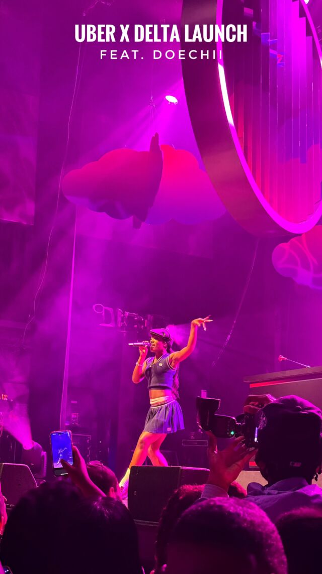 🚘Uber x Delta partnership launch ✈️
Had a blast celebrating at @easternatl. Thank you @ashleylewistv! 
🎤 Headliner: @doechii
Food: @granaatl @gus.dumplings @sugar_shanes 

The details:
Link your Uber/Eats account with Delta SkyMiles
📱 Log into your Uber/Eats account: Account > Partner Rewards > Delta SkyMiles

Earning points:
🍽️ Uber Eats: 1 mi/ dollar spent on $40+ restaurant and grocery orders
🛫 Airport Rides: 1 mi/ dollar spent on UberX rides to/from airports
🚘 Premium Rides: 2 mi/ dollar spent on all premium rides (Uber Comfort, Black)
🚙 Uber Reserve: 3 mi/ dollar spent on Uber Reserve trips

Uber is launching Uber Shuttle at Hartsfield-Jackson Atlanta International Airport in May! Customers who link their Uber and Delta accounts will be the first to hear.