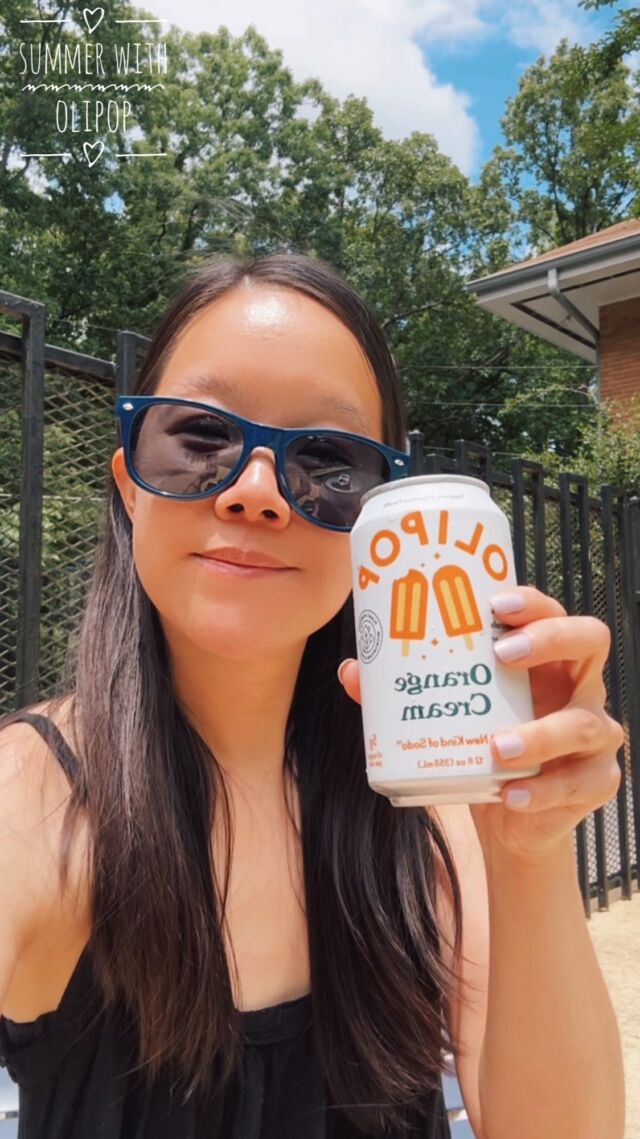 Have you heard? @drinkolipop has launched new tallboys at Circle K locations around the US! {#partnership}  ⛽️ I couldn’t find them (yet!) when I stopped to fuel up last week, but I stocked up on some regular-sized and mini cans in the mean time. I can’t wait to be able to grab them on the go at a Circle K near me!  ✨ What I love about Olipop: -lower sugar content -made with plant-based fiber to support digestive health -delicious flavors  🍊 Orange Cream is back for the summer, so I had to try it. It’s delicious!
🍓 Strawberry vanilla is one of my favorite flavors and I keep it in my rotation 
What’s your favorite flavor? 
📍 Keep an eye out @circlekstores | US
•
•
•
•
•
• #partnership #OlipopPartner #DrinkOlipop #atlantahummingbirds @hummingbirdshq @atlantahummingbirds #ugccreator #CPG #digestivehealth #prebioticsoda #summertime #poolside #summerrefreshments